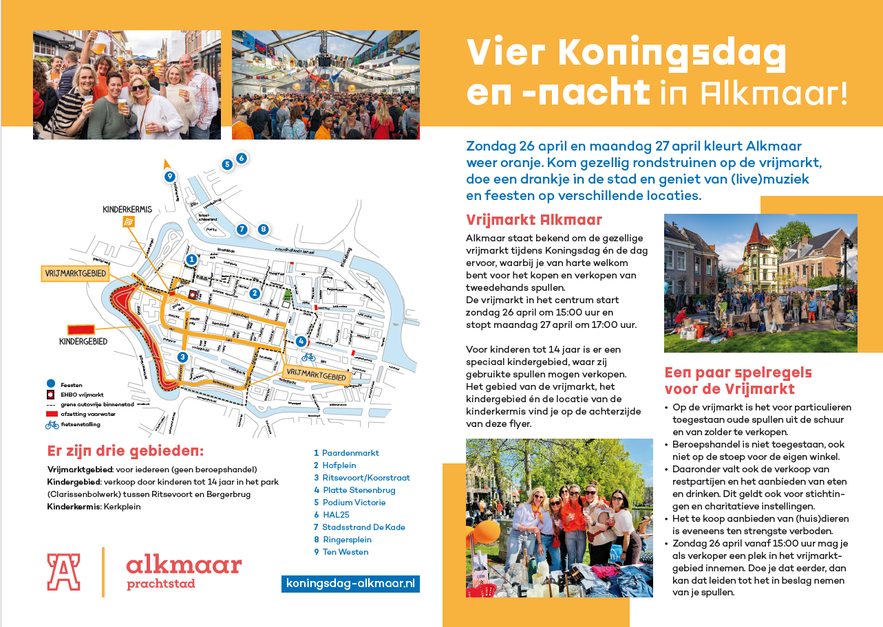 Koningsdag Flyer